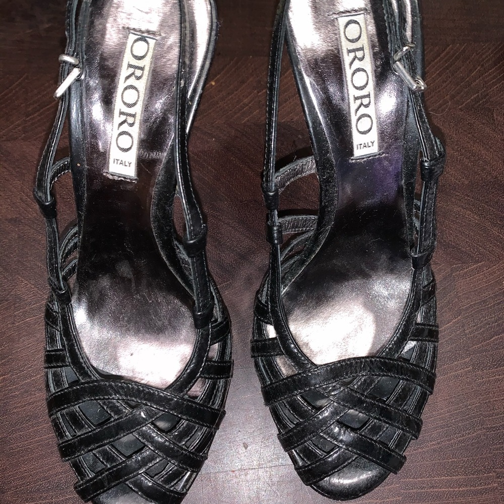 Ororo black heels